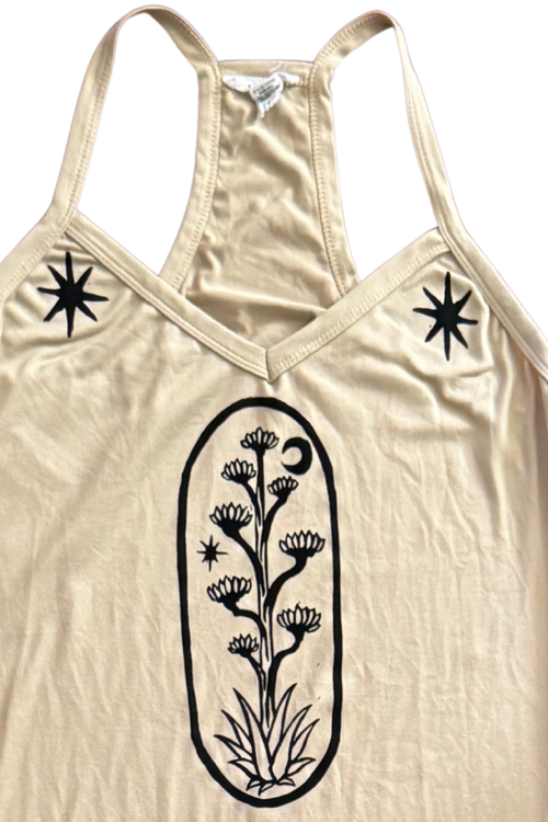 Century Plant Maxi Dress (L)